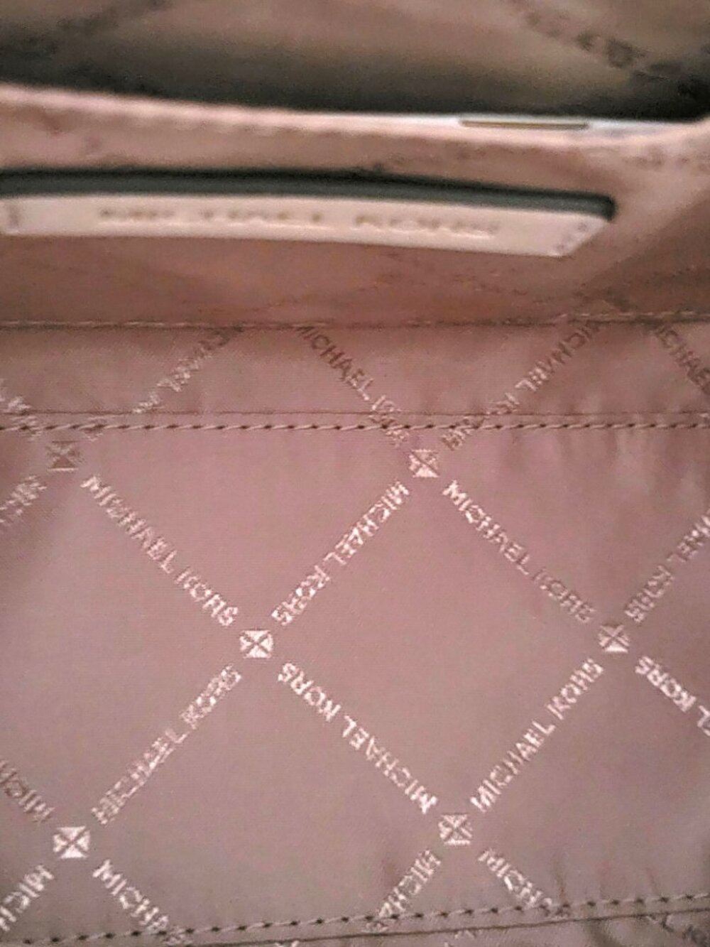 Michael Kors Marilyn Small Messenger Satchel Handbag Light Cream Multi Floral - Picture 7 of 7